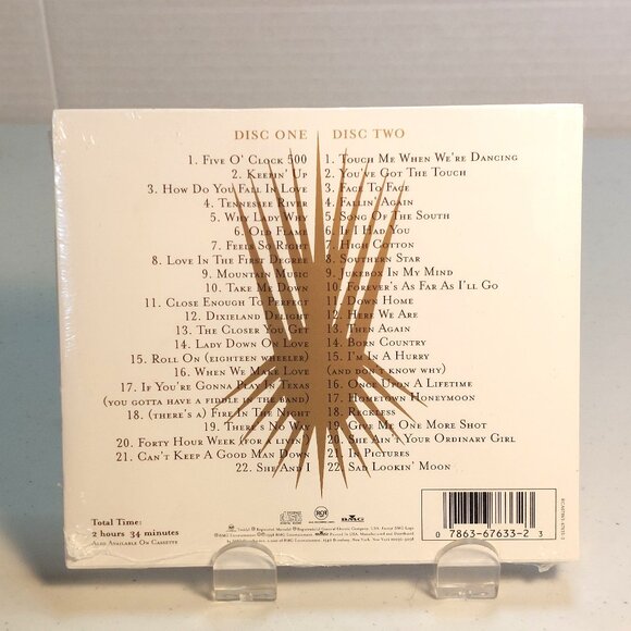 Alabama ~ For the Record: 41 Number One Hits ( 2 CD Set,1998 ) new sealed - Picture 4 of 4